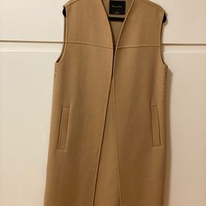 Massimo dutti  long vest coat